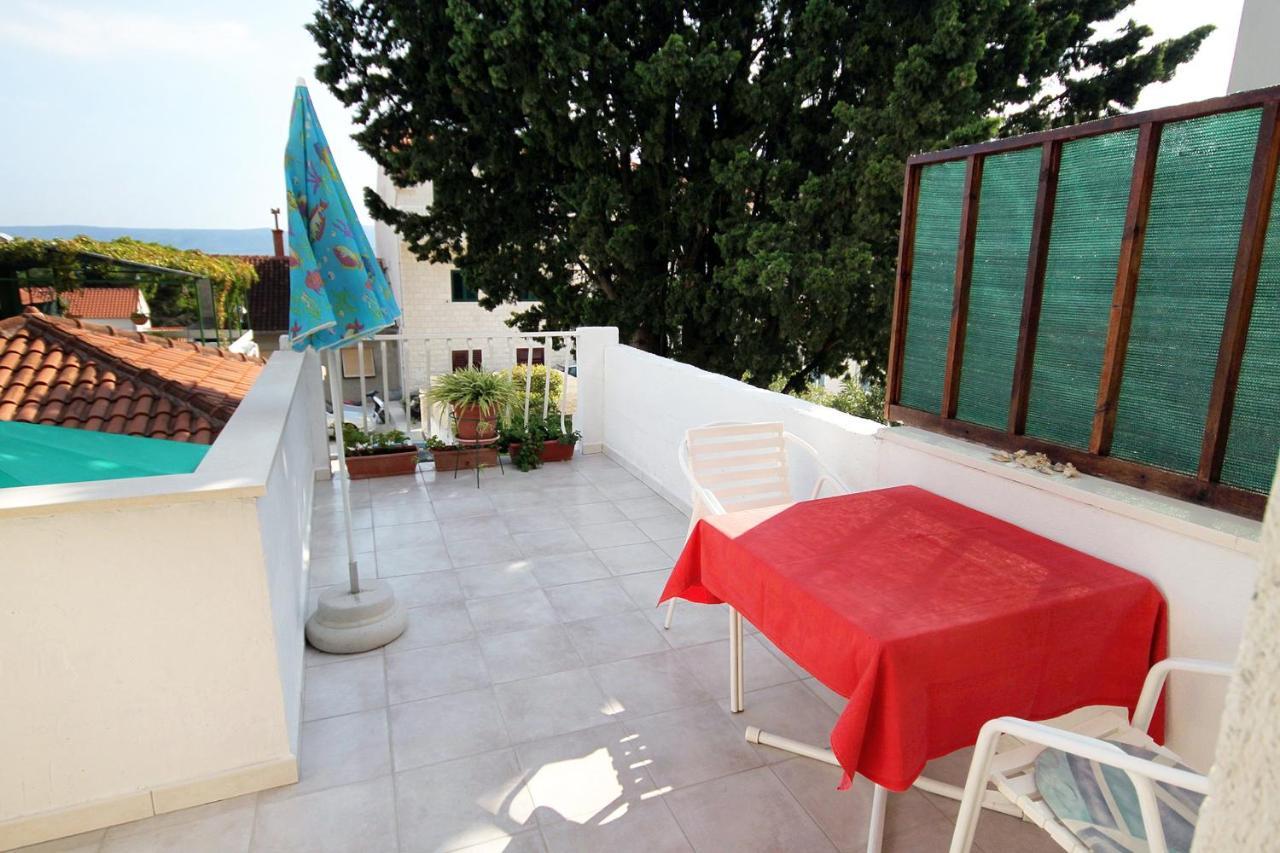 Camera Doppia con Letti Singoli con Terrazza e Vista Mare