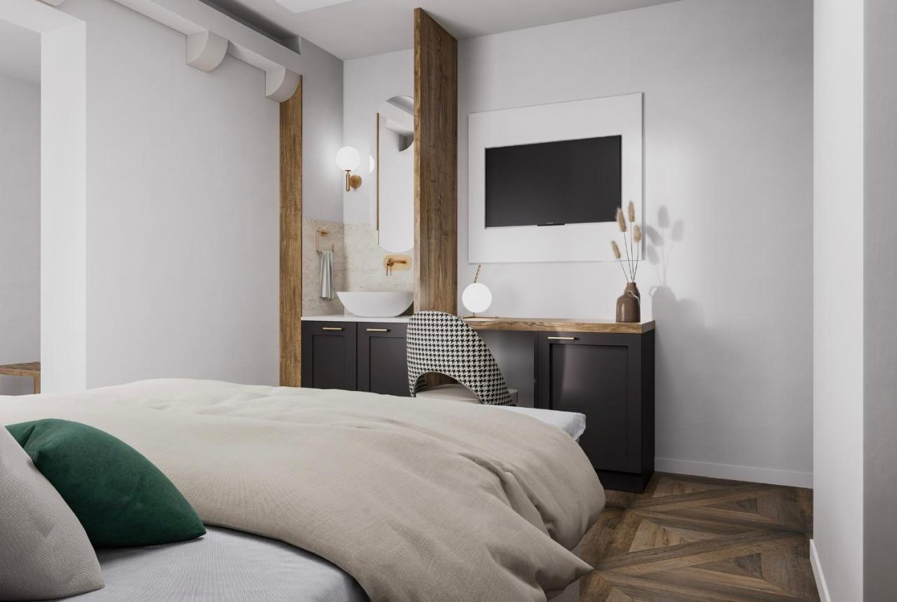 Deluxe Dreibettzimmer mit Blick auf die Stadtmauern