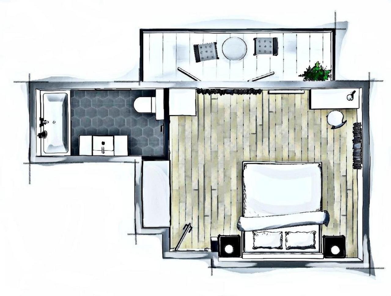 Comfort Tweepersoonskamer met Balkon - Radmilovica Straat 39
