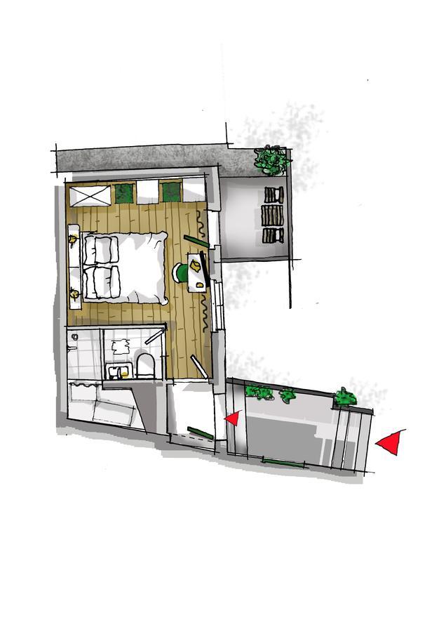 Kleine Tweepersoonskamer met Balkon - Plinarska-straat 75