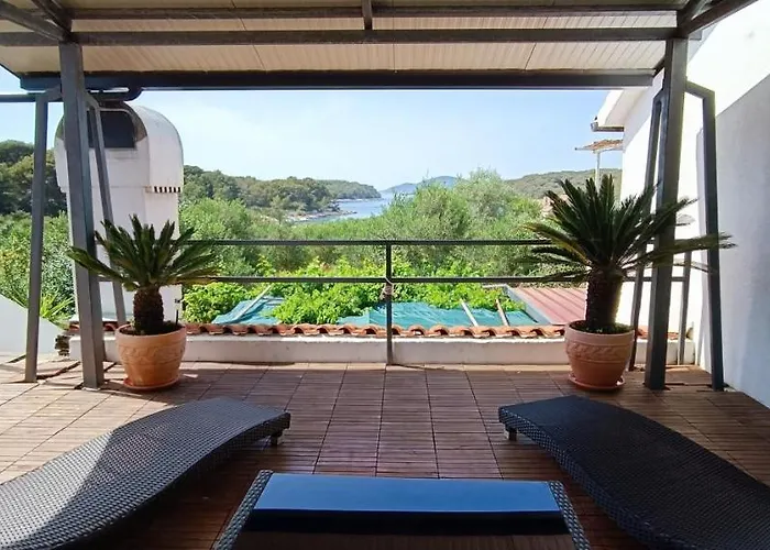 Hvar-Pakleni Islands- Isolated Robinson House Moj Mir Vila Hvar Town