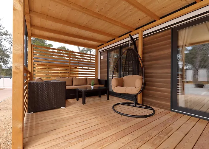 Haustierfreundliches Camping Park Soline Mobile Homes Weißenburg