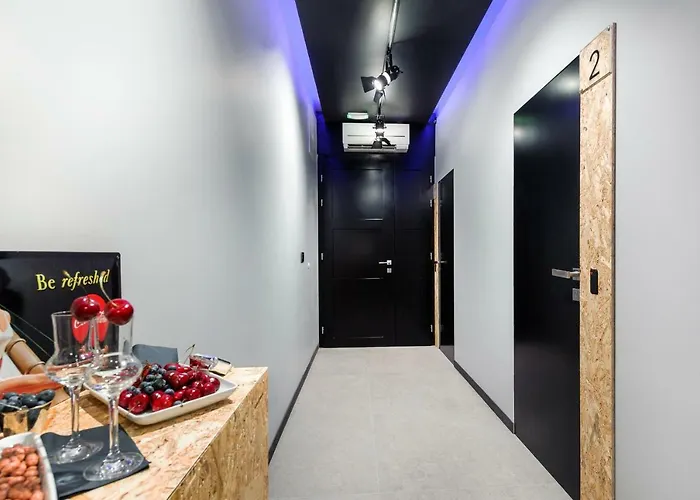 Split Industrial Design Rooms