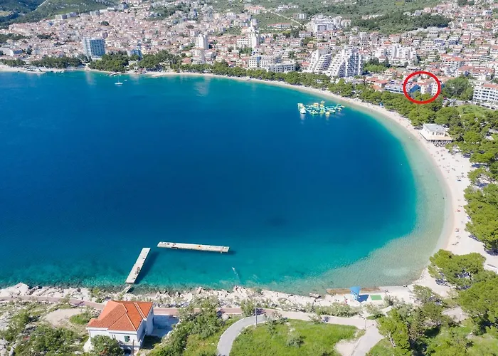 Haustierfreundliches Apartments Villa Bondi Makarska
